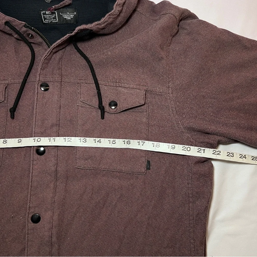Vintage Nike Jacket - Reddish Brown (Maroon)- Size Large